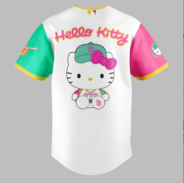 San Diego Padres Hello Kitty Night Jersey 2025 Season