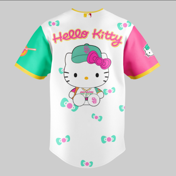 San Diego Padres Hello Kitty Night Jersey 2025 Season