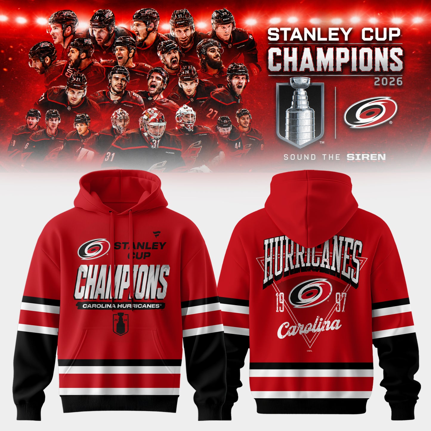 Carolina Hurricanes 2026 Stanley Cup Champions