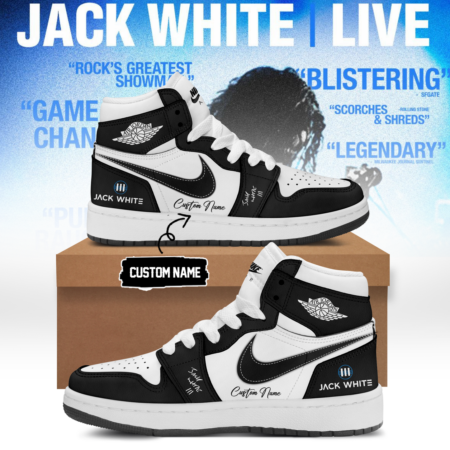 .Jack White Live 2026 Shoes 1