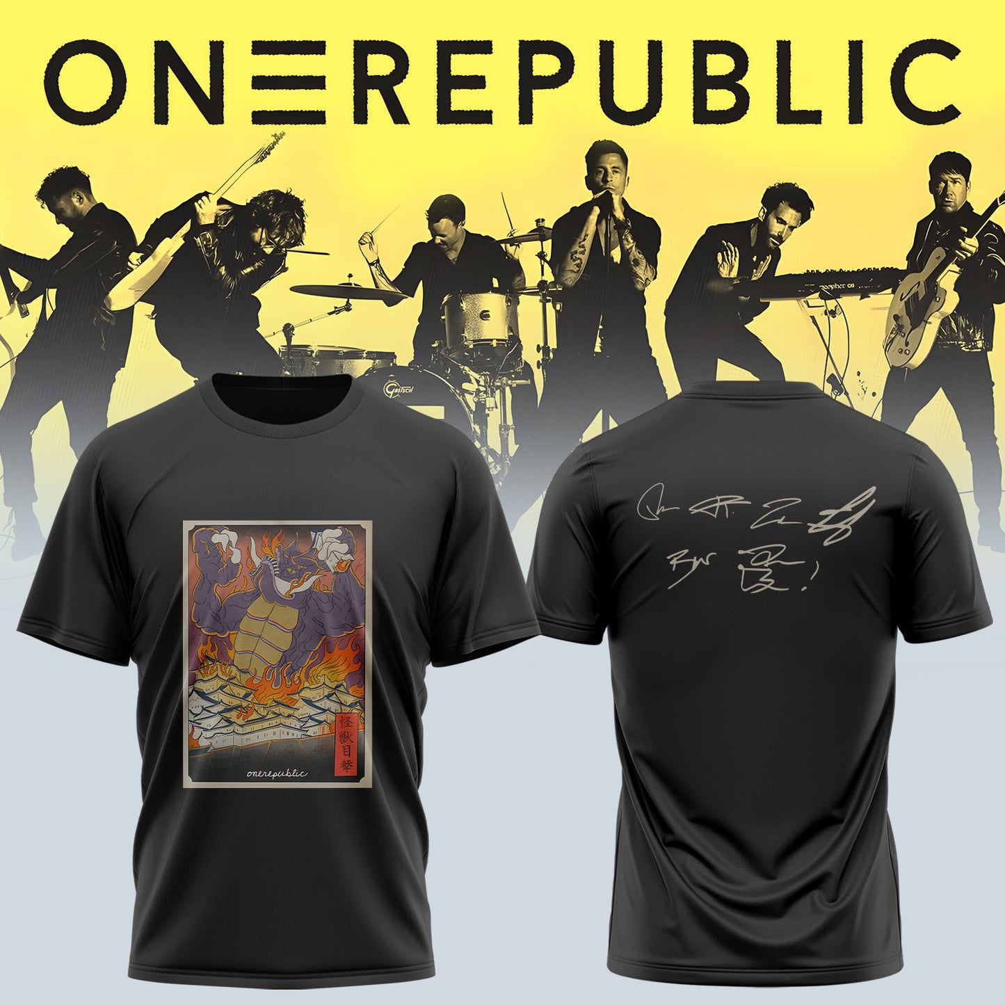 OneRepublic Official Tour TShirt