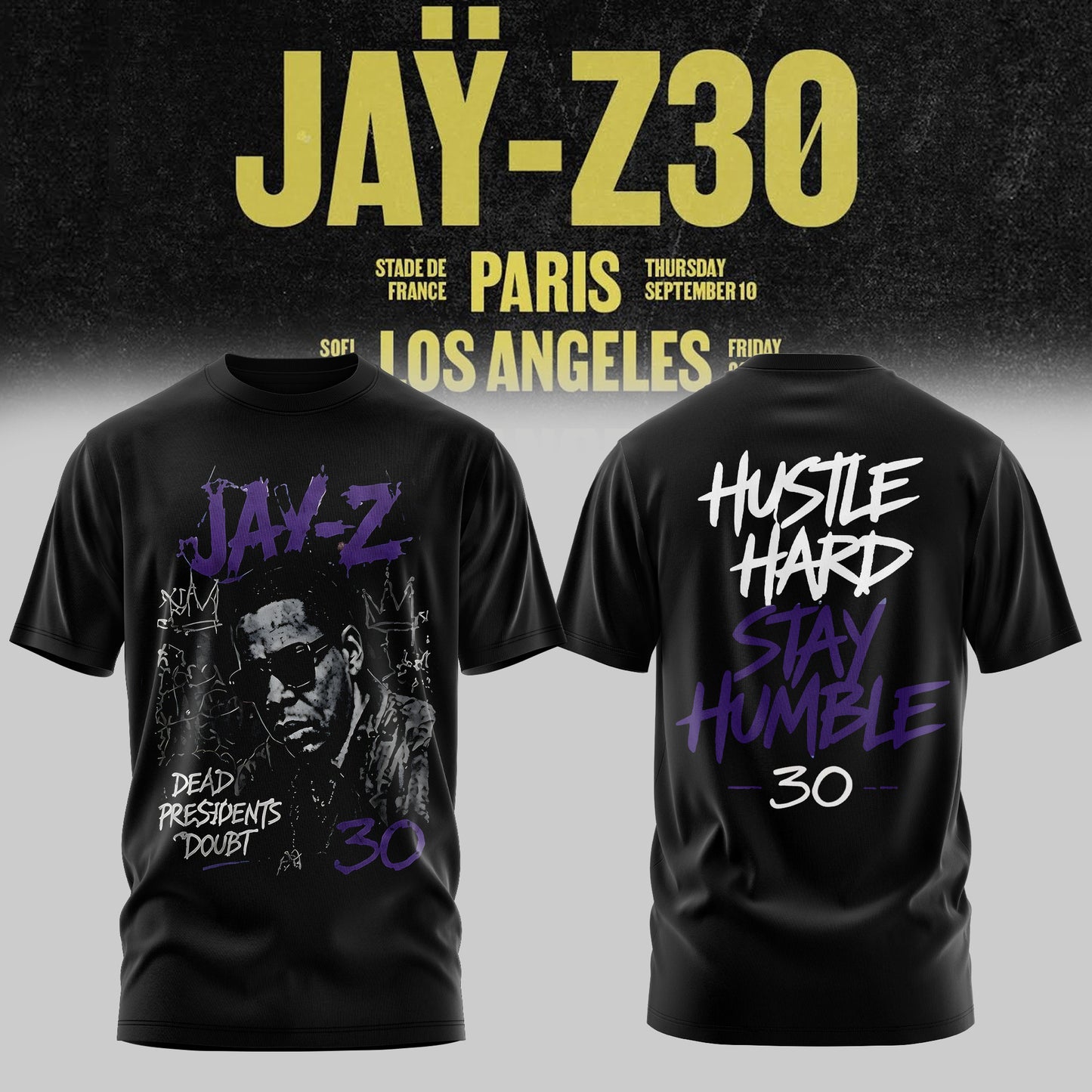 _ JAŸ-Z 30 Show 2026 Edition Tee