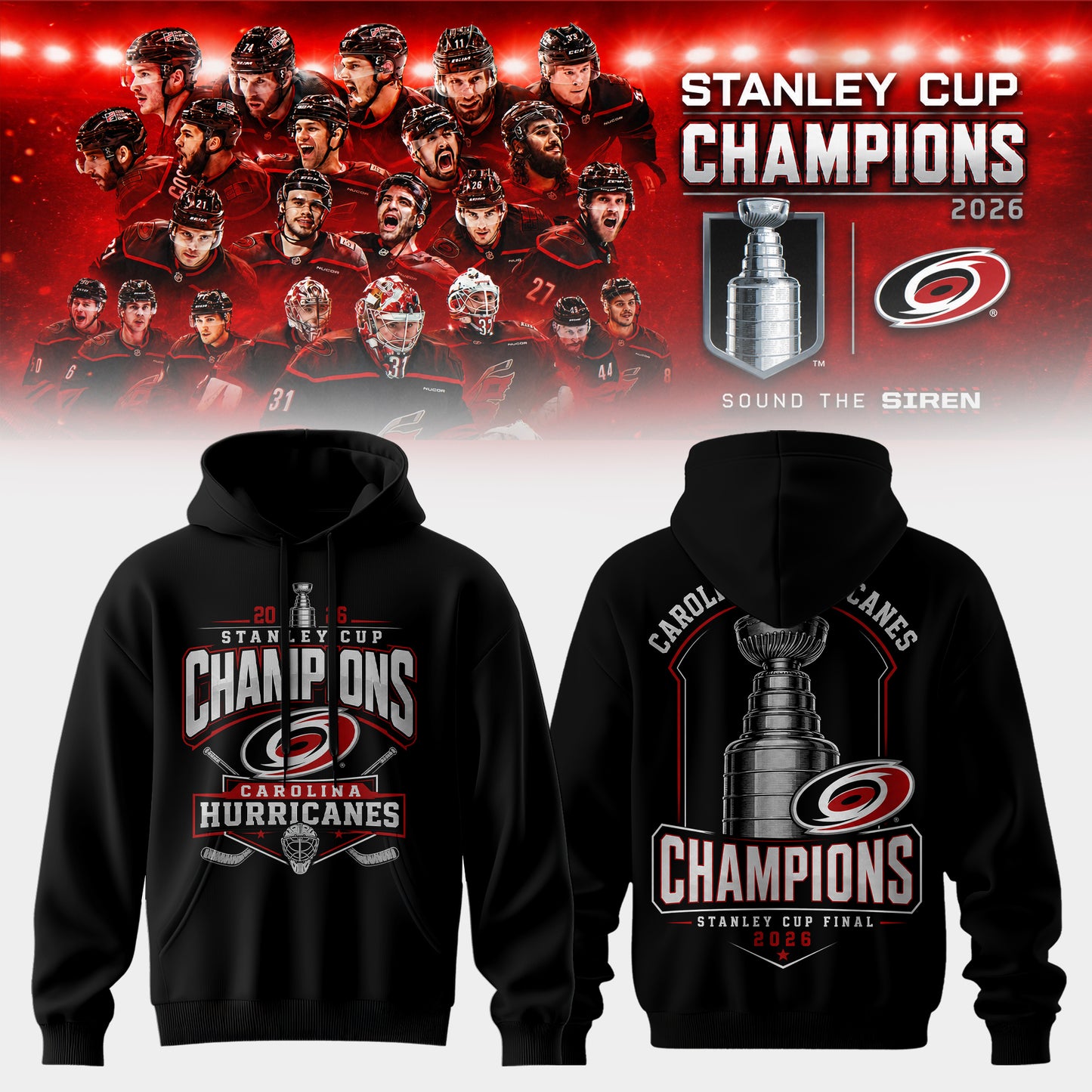 Carolina Hurricanes 2026 Stanley Cup Champions