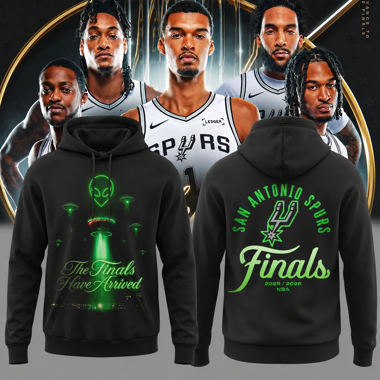 San Antonio Spurs Finals - Go Spurs Go - Win Team Hoodie