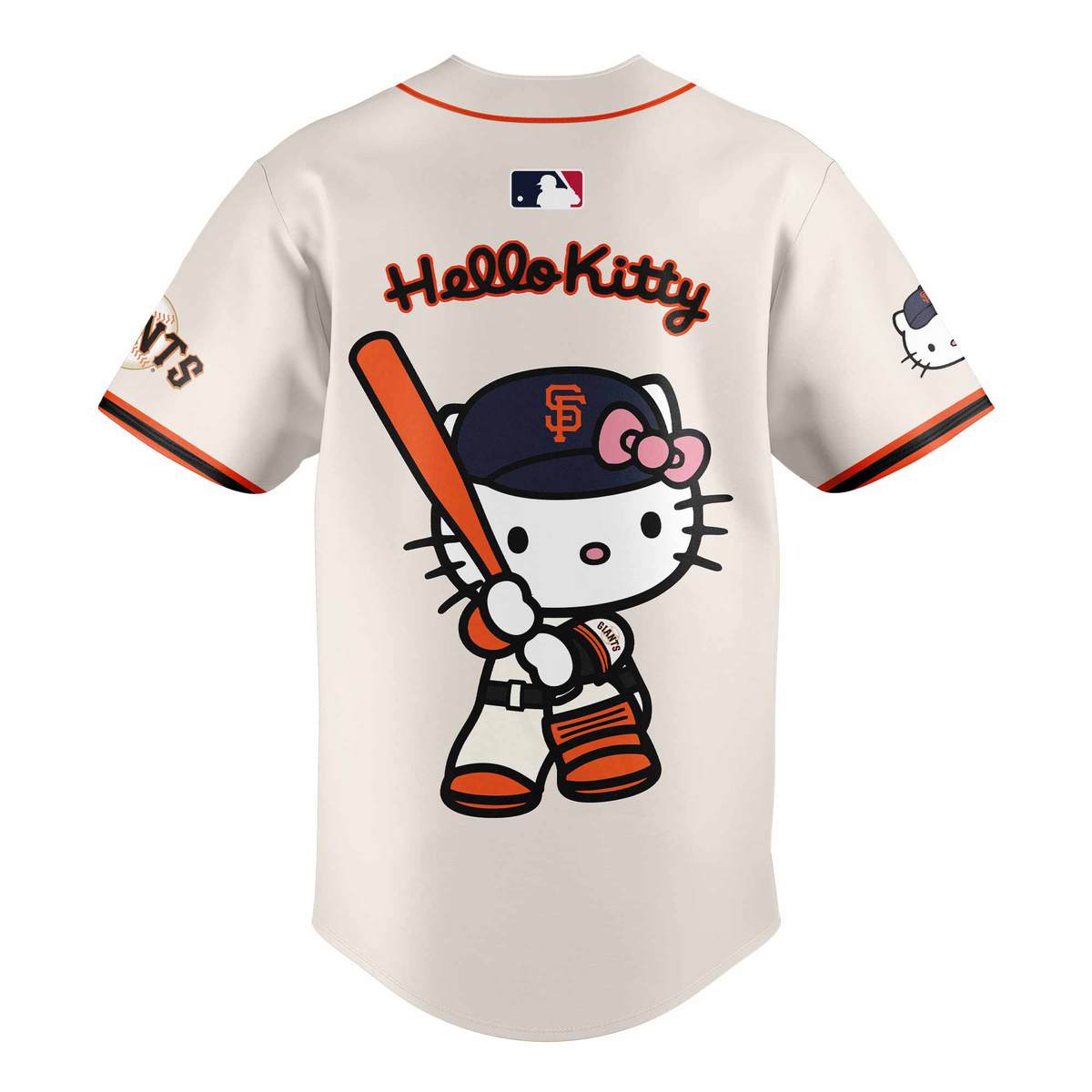 Limited Editon San Francisco Giants x Hello Kitty 2025 Baseball Jersey