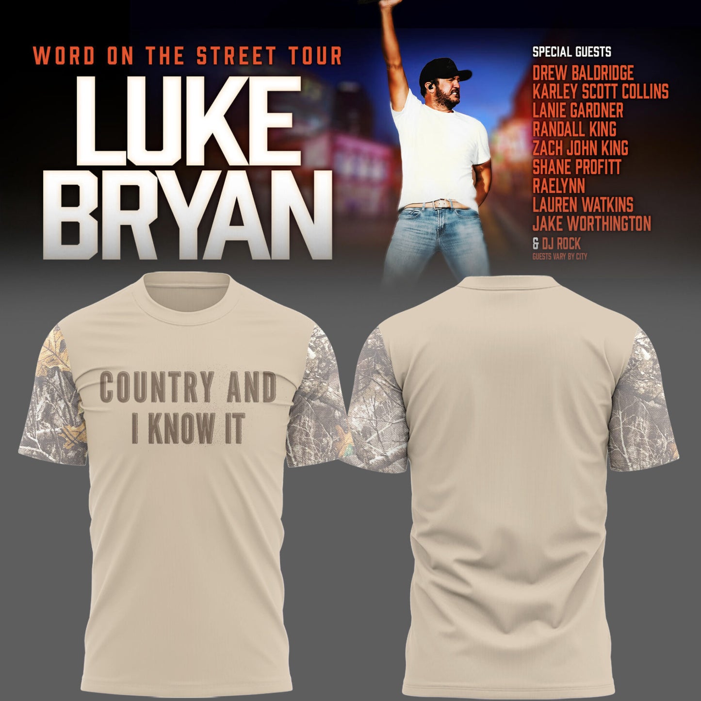 LB "Word On The Street Tour" 🎤🤠 Shirt-PU26060319