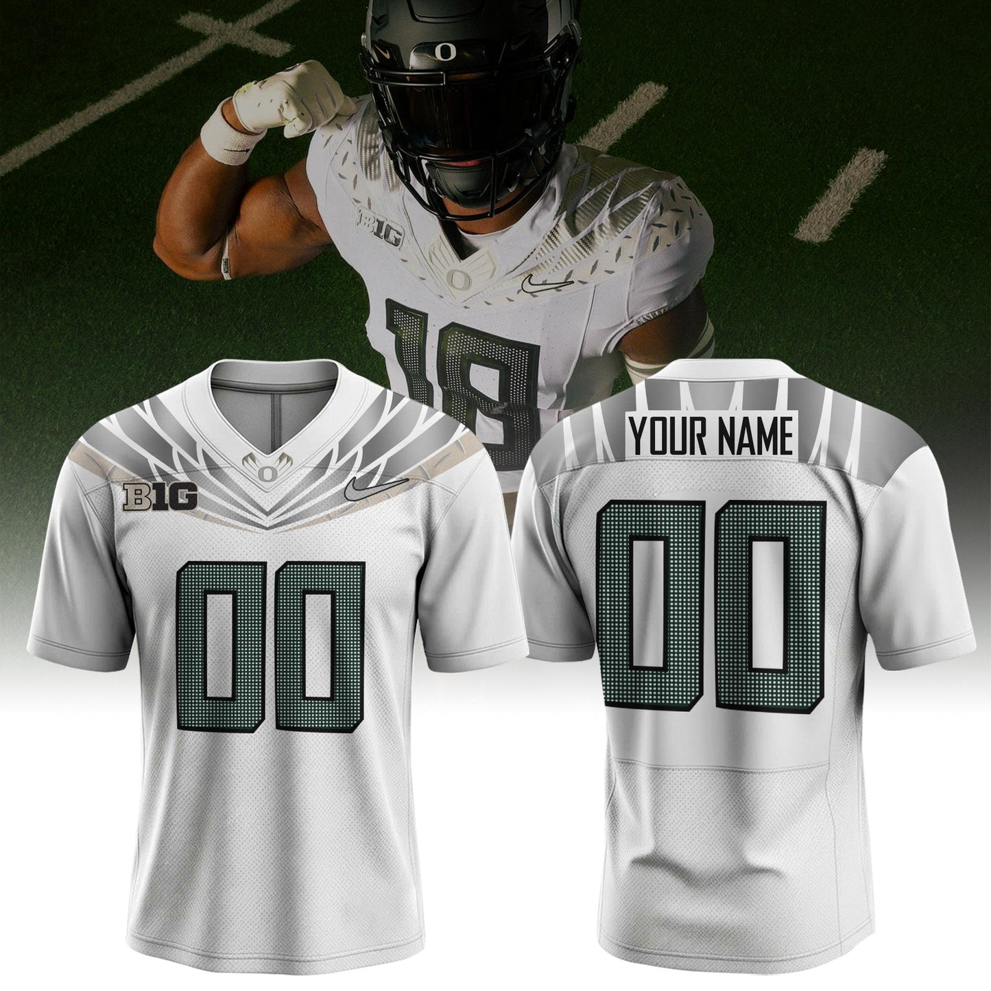 “Mummy Duck” Jersey for Oregon Ducks Football Fans