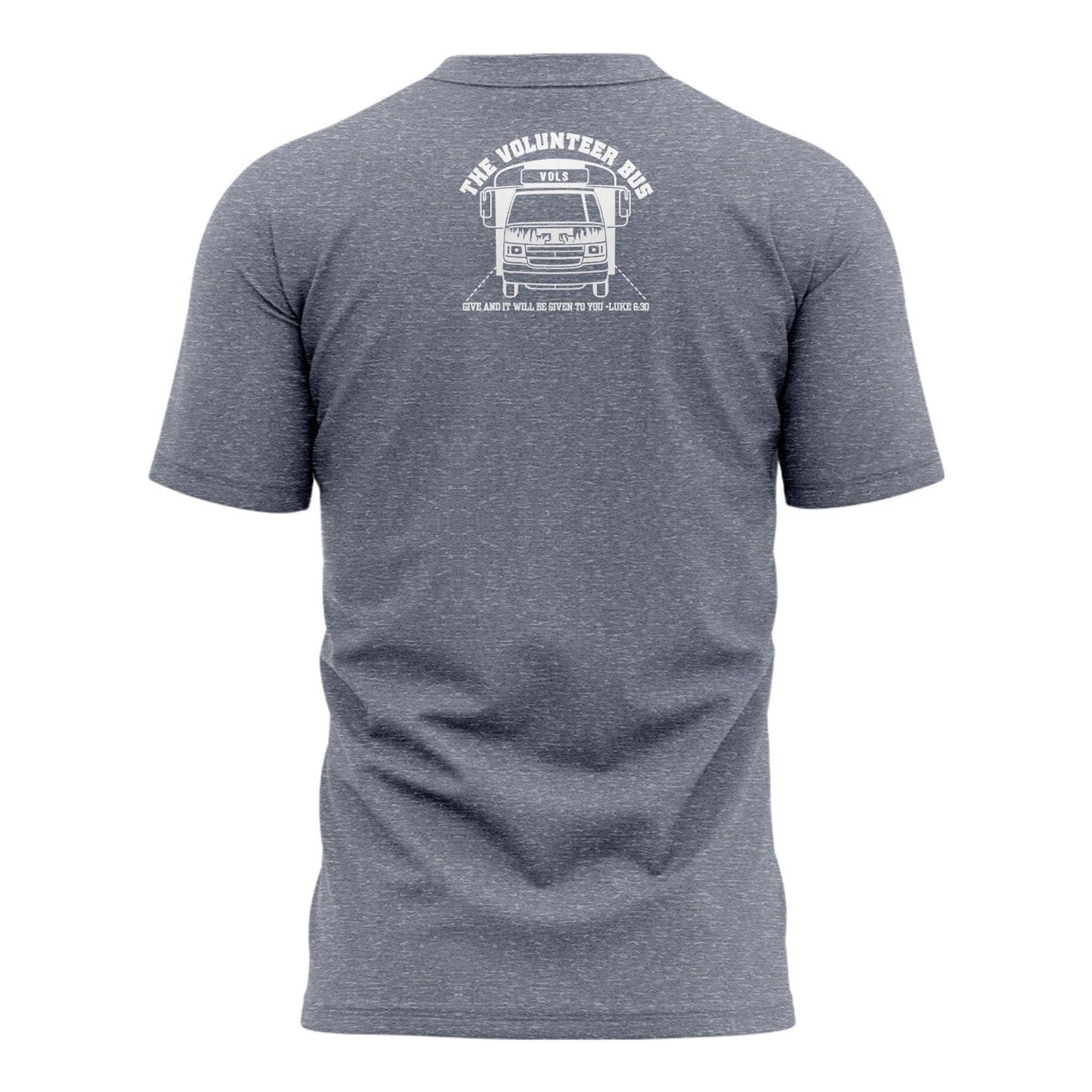Tennessee Football Team Jesus Grey T-shirt - The Vols Bus Version