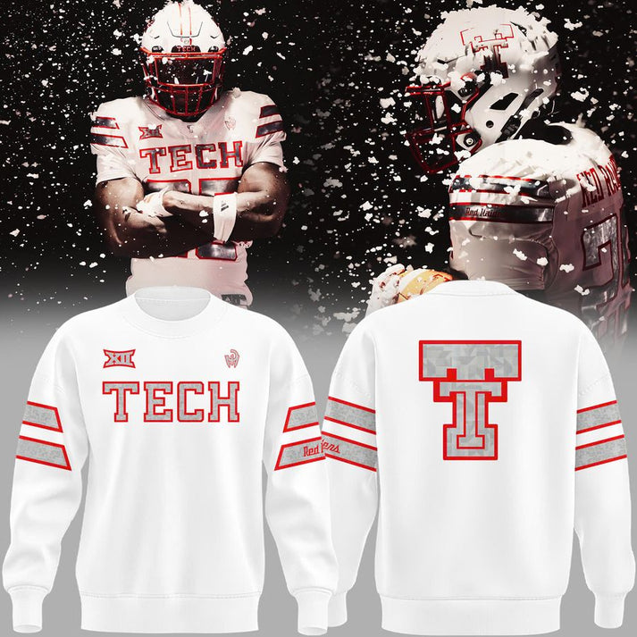 Special New "Cold Front" Patrick Mahomes Uniform Texas Tech Sweatshirt