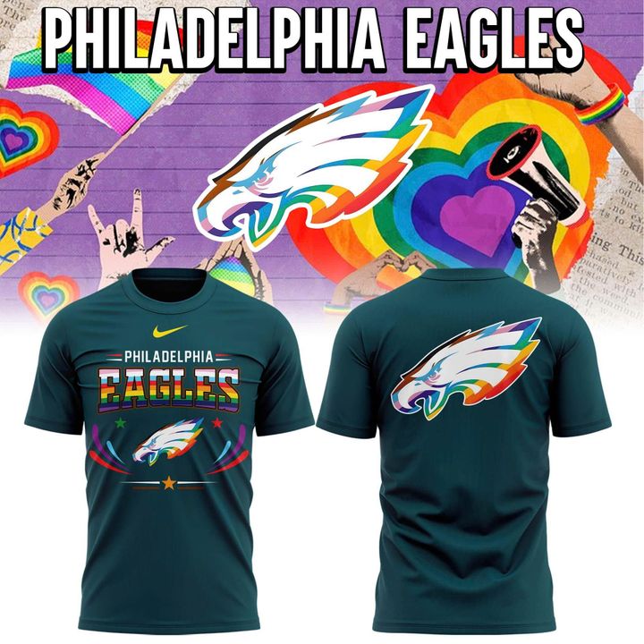 Philadelphia Eagles 2026 Pride T-shirt(v2)