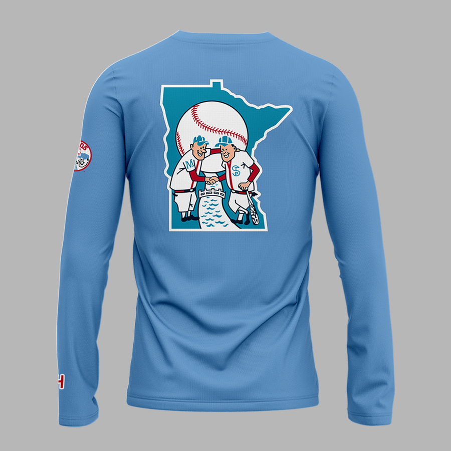 Minnesota Twins Sky Blue Long Sleeve Shirt