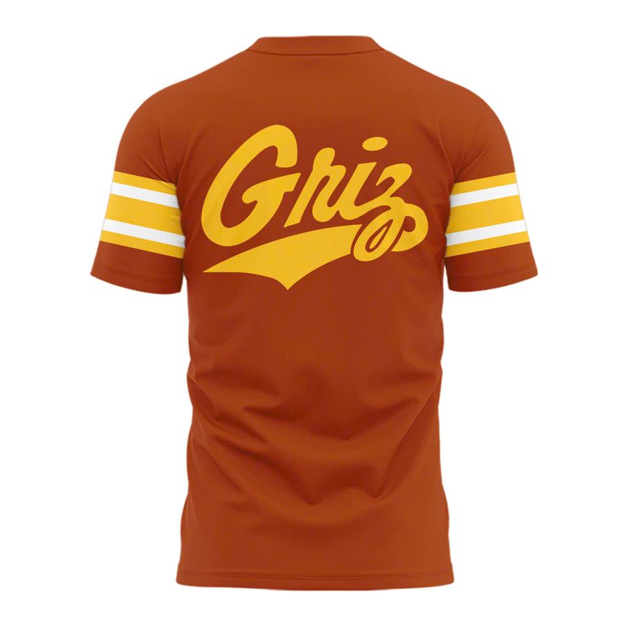 1995 Montana Grizzlies Throwbacks Uniform T-Shirt