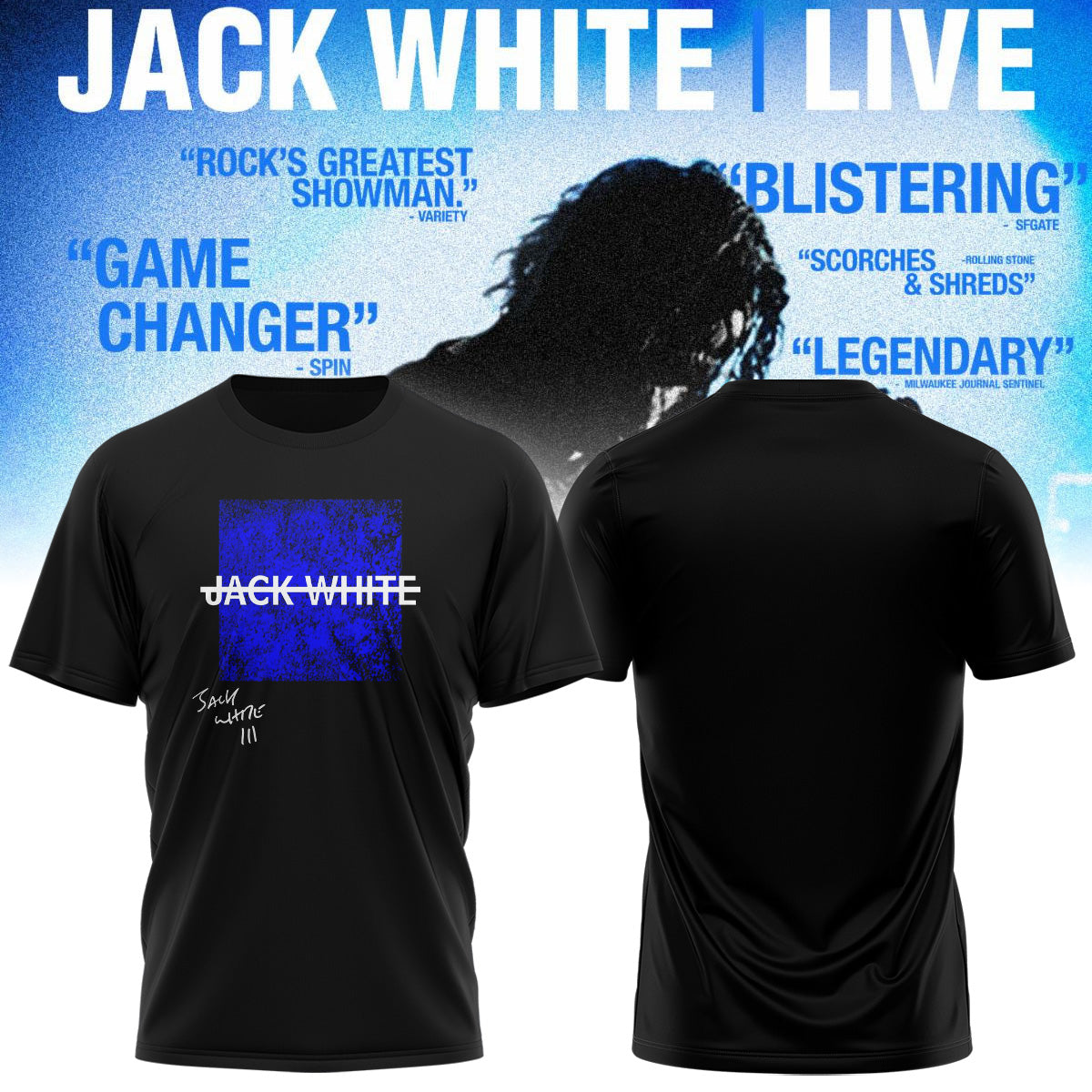 Jack White Live 2026 - TShirt