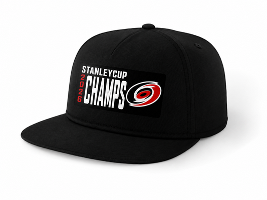 Carolina Hurricanes 2026 Stanley Cup Champions Black Cap