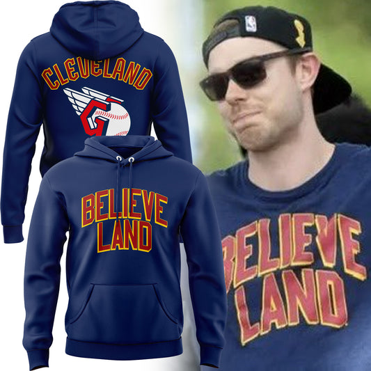 Cleveland Guardians Hoodie, Special Believe Land Cleveland Guardians Hoodie On Sale