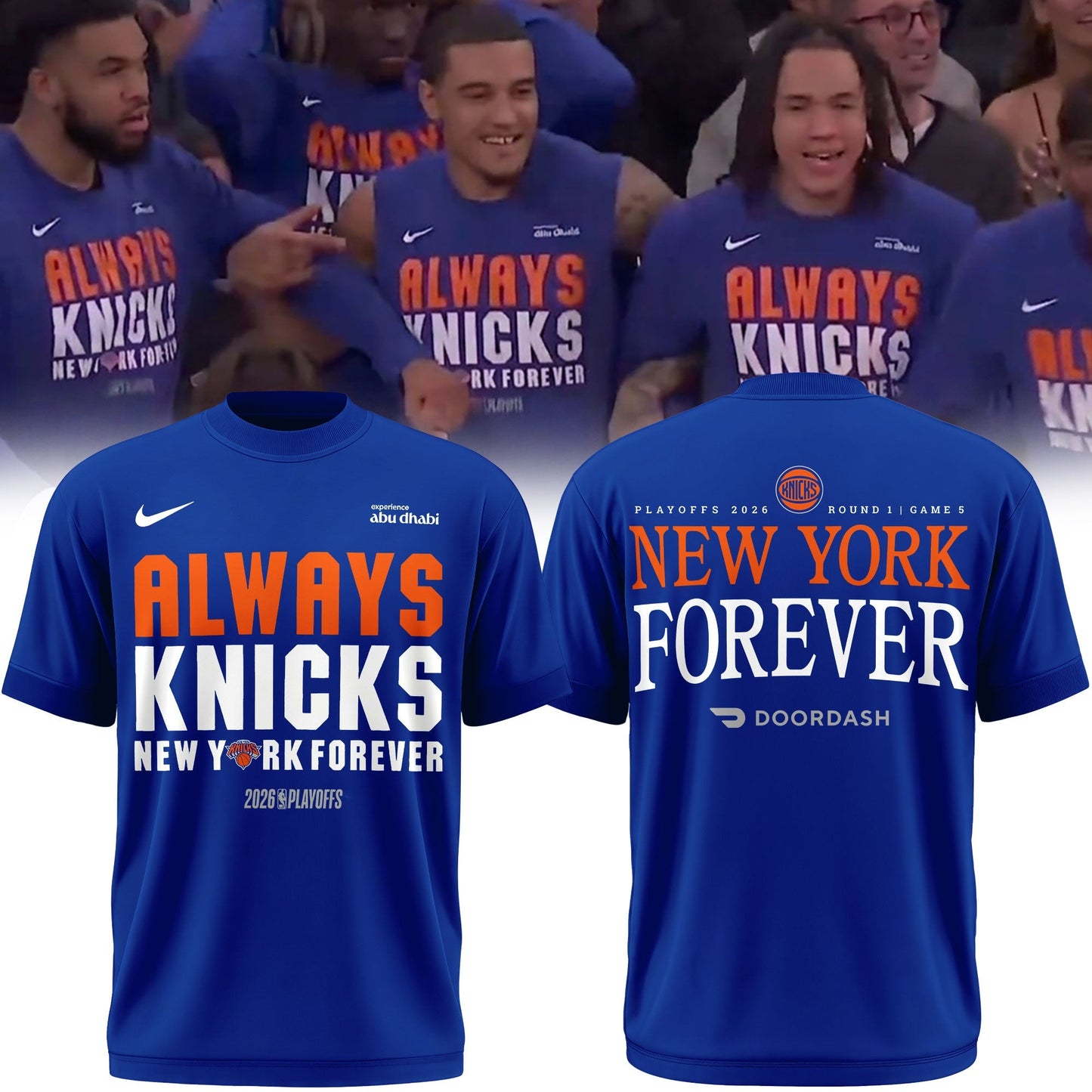 New York Knicks Always Knicks Playoffs Limited Shirt