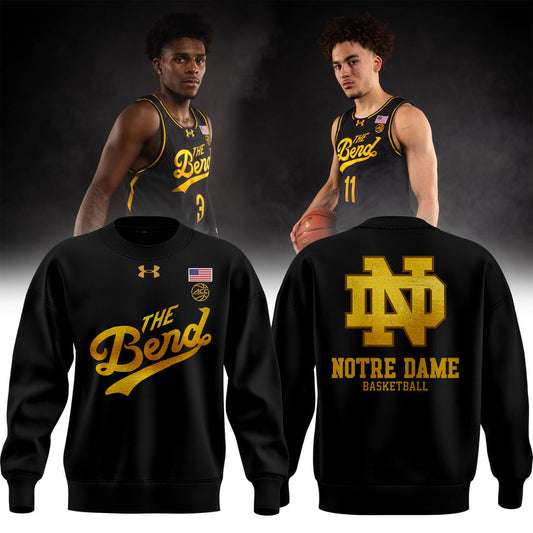 Notre Dame Basketball – THE BEND Special Black Sweatshirt