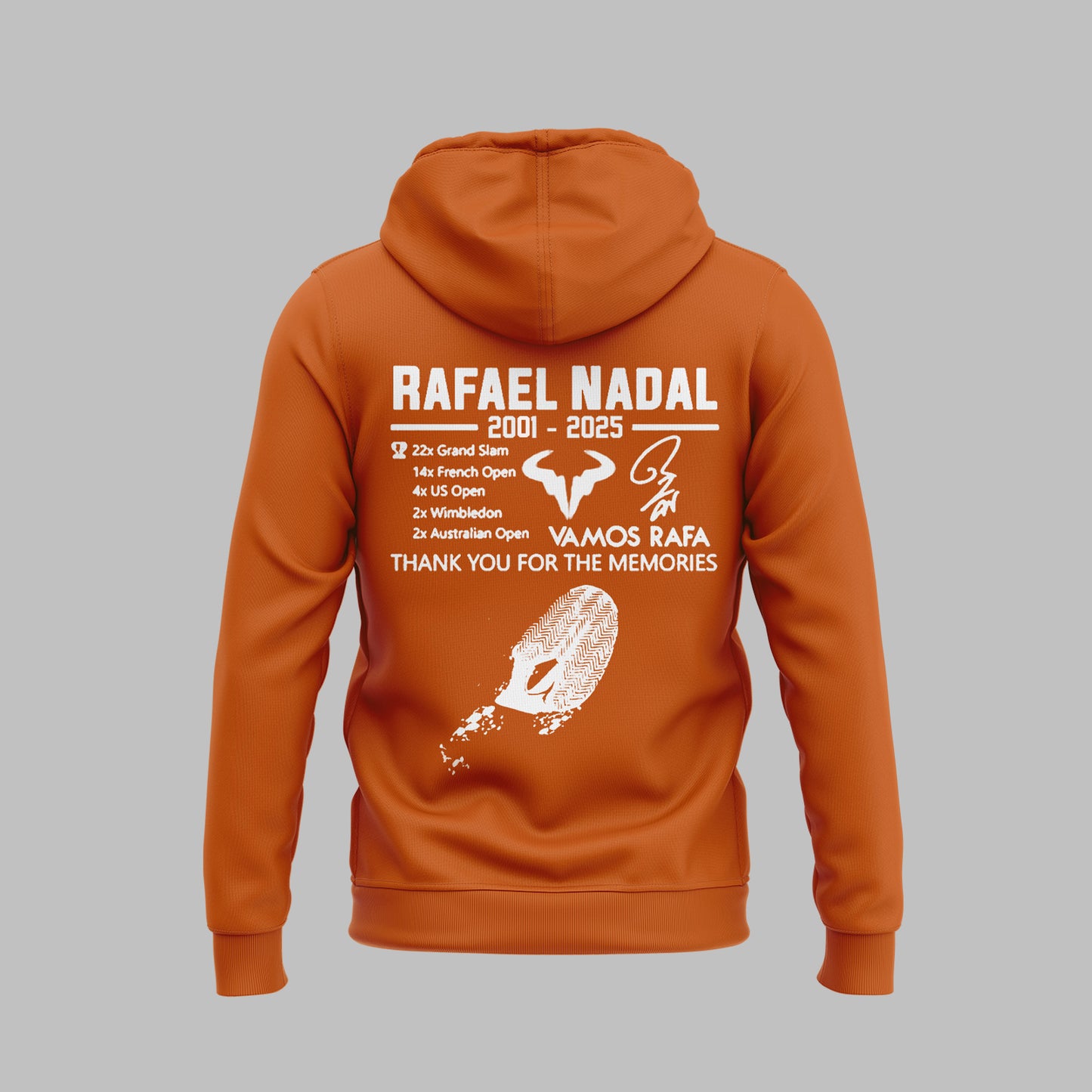 Exclusive Version Rafael Nadal Hoodie 2025 - Merci Rafa Shirt