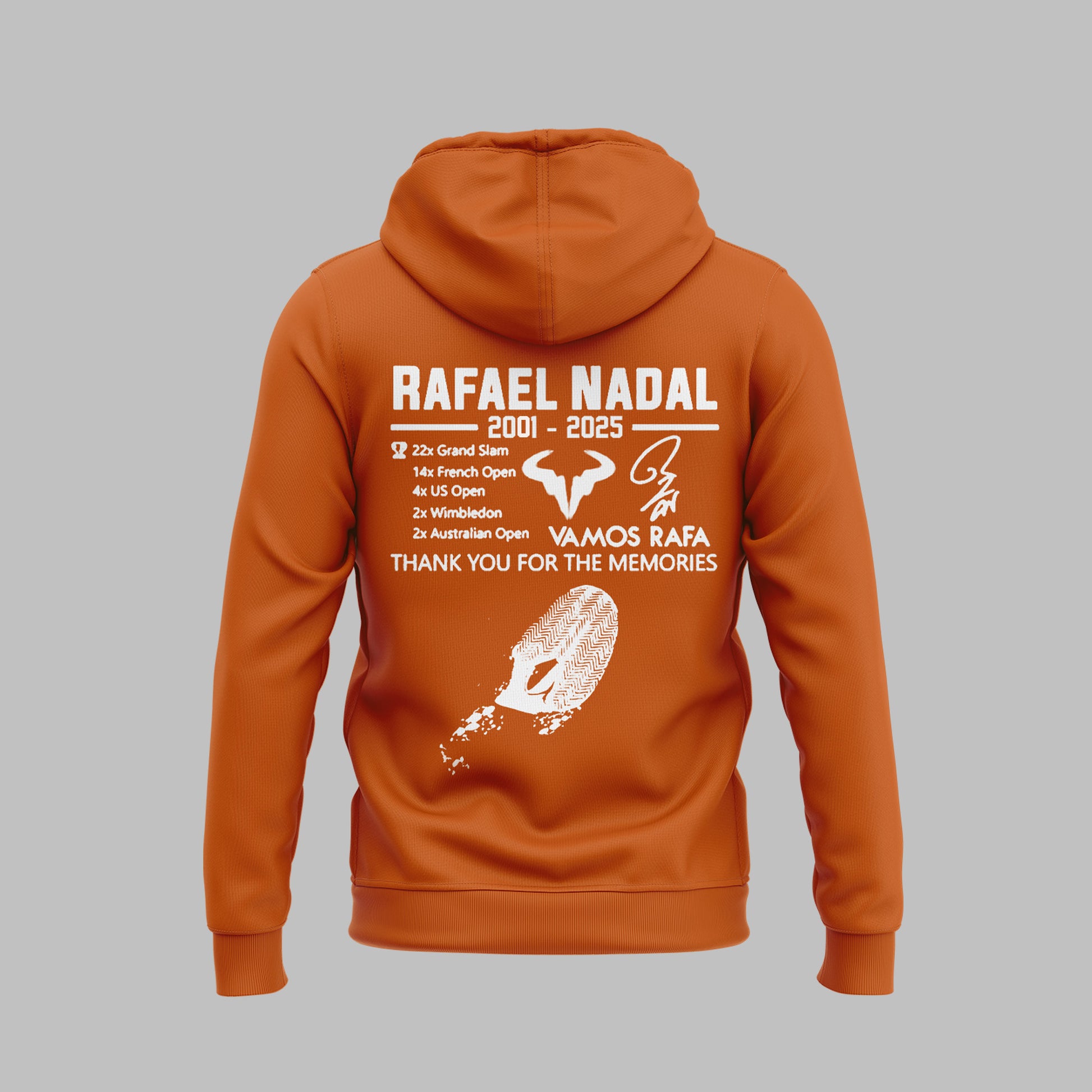 Exclusive Version Rafael Nadal Hoodie 2025 - Merci Rafa Shirt