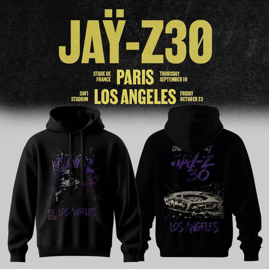 _         JAŸ-Z 30 Show Paris 2026 Edition Hoodie
