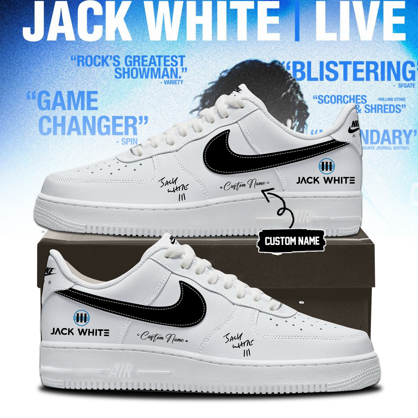 .Jack White Live 2026 Shoes 1