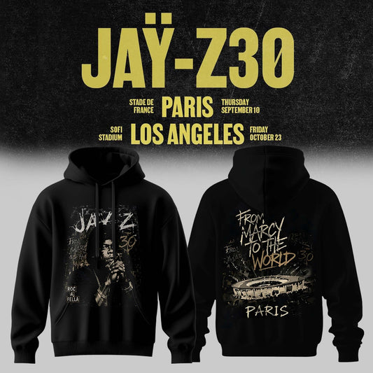 _         JAŸ-Z 30 Show Paris 2026 Edition Hoodie