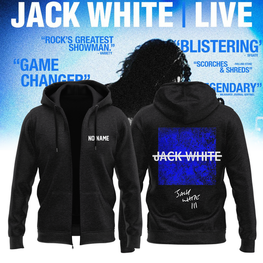,Jack White Live 2026 ZipHoodie