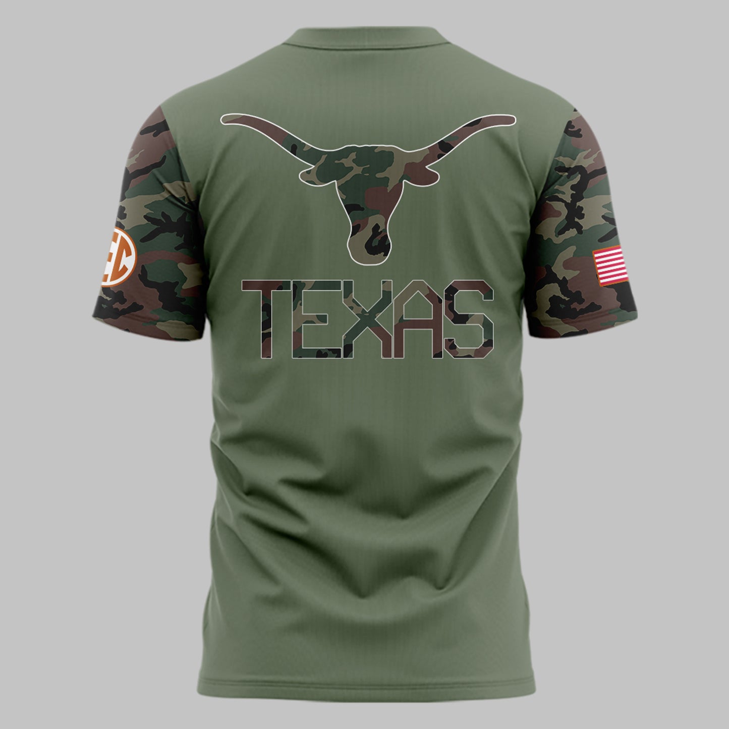 Texas Longhorns Premium Shirt For Fan - Texas Longhorns 2024 Military Appreciation T-Shirt - Unique Gift For Texas Longhorns Fan TL02