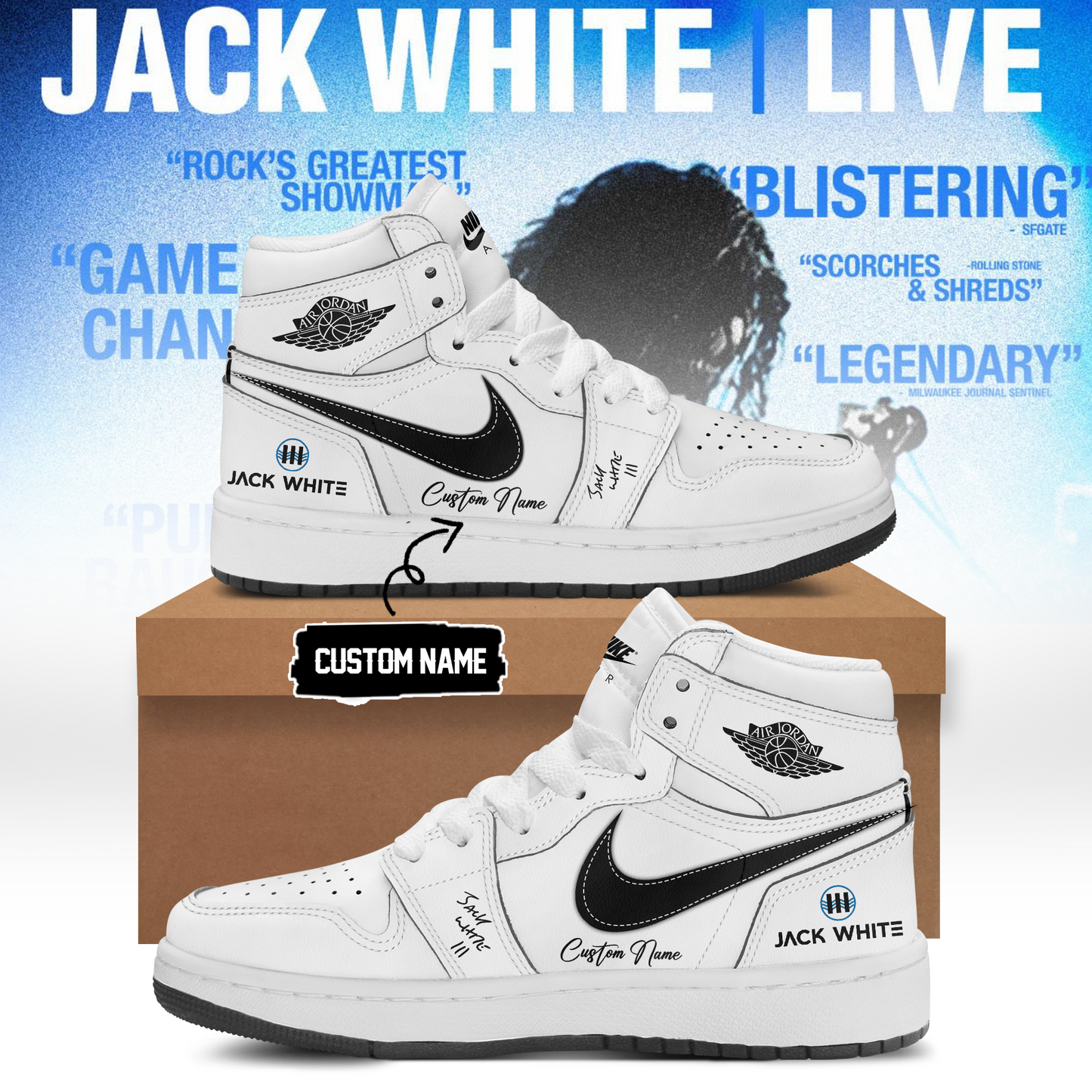 .Jack White Live 2026 Shoes 1