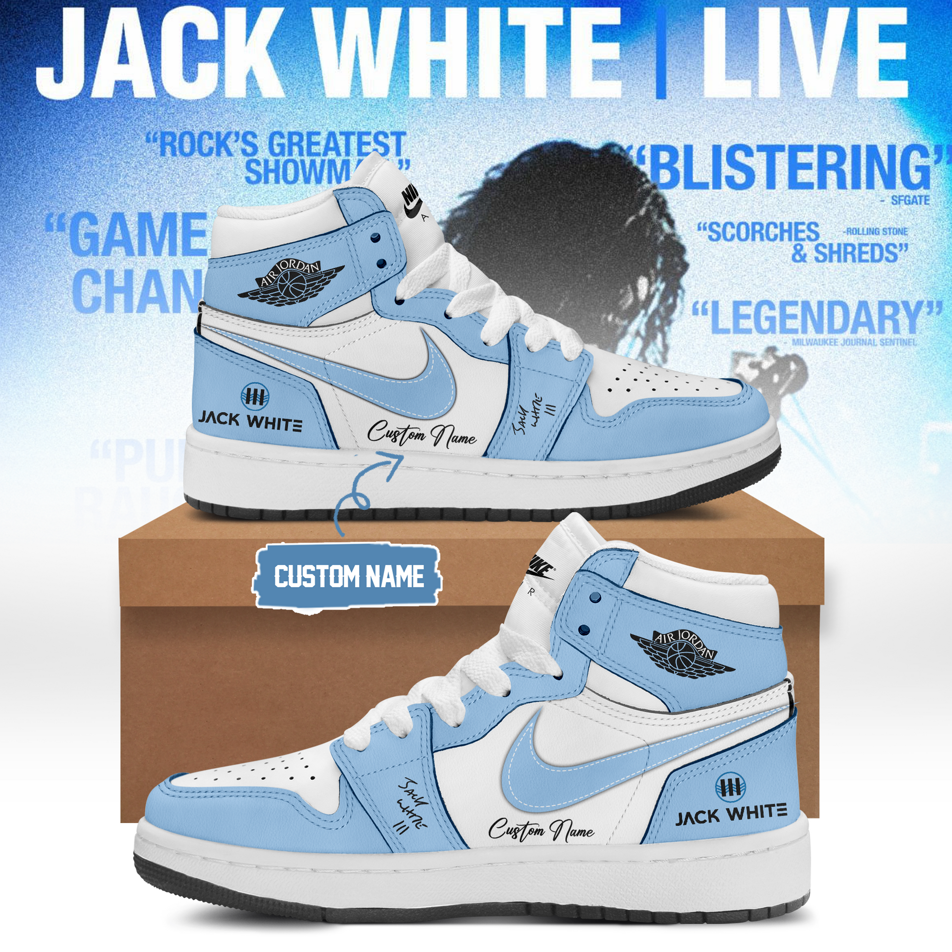 .Jack White Live 2026 Shoes 1