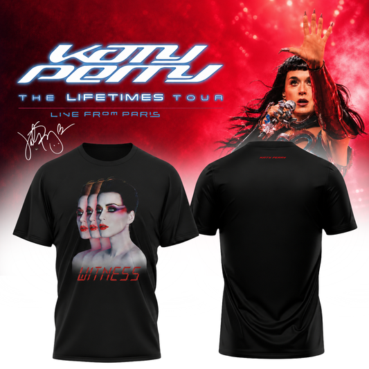 Katy Perry  " The Lifetimes Tour Live From Paris " TShirt