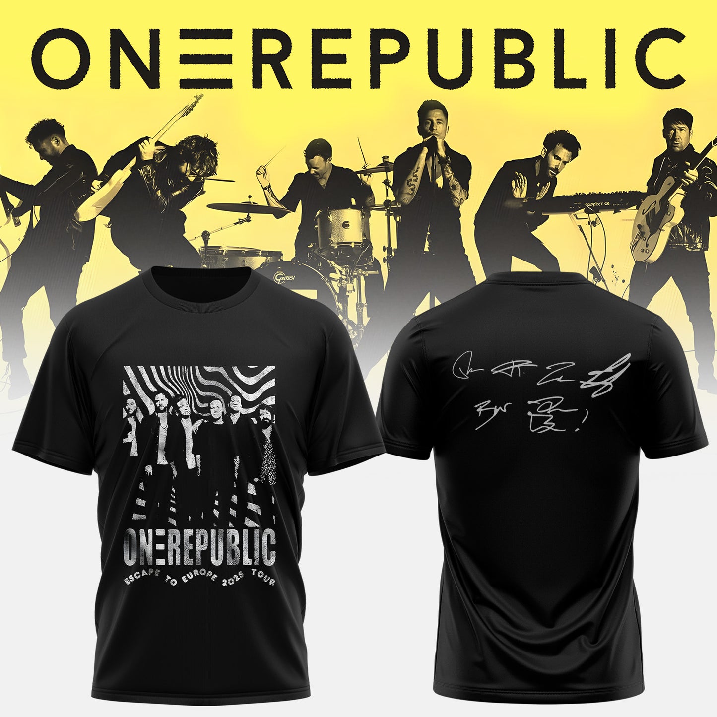 OneRepublic Official Tour TShirt