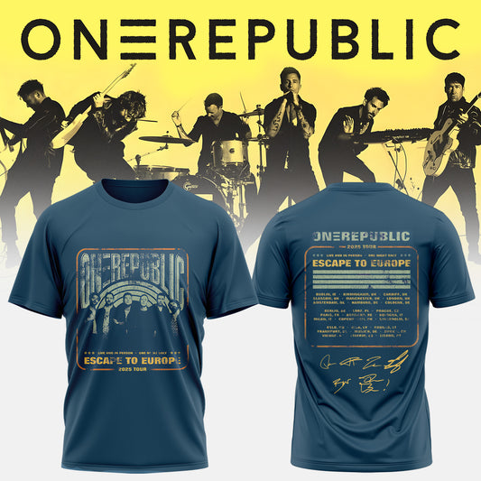 OneRepublic Official Tour TShirt