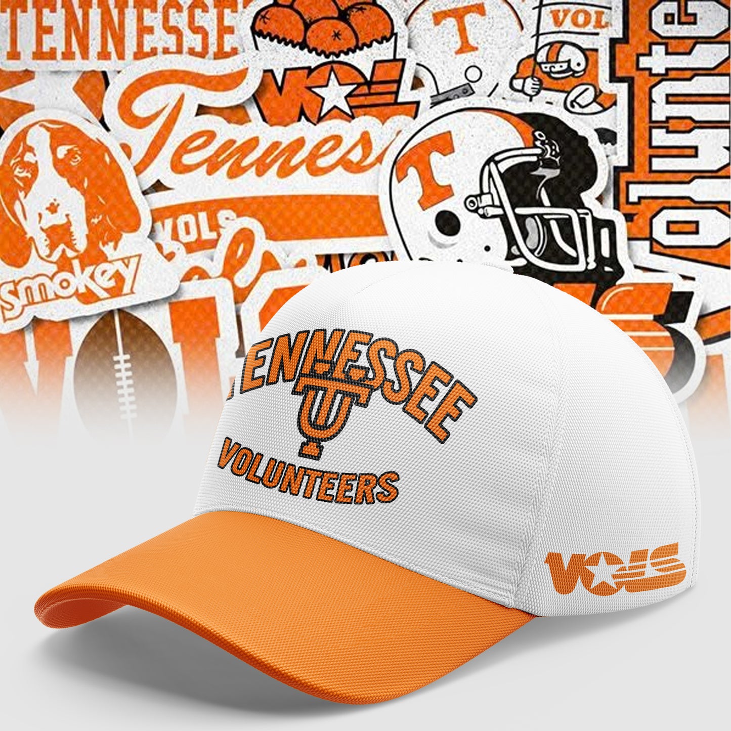 Tennessee Volunteers Premium Gear - Tennessee Vols Cap  - Tennessee Vols Merch TV03