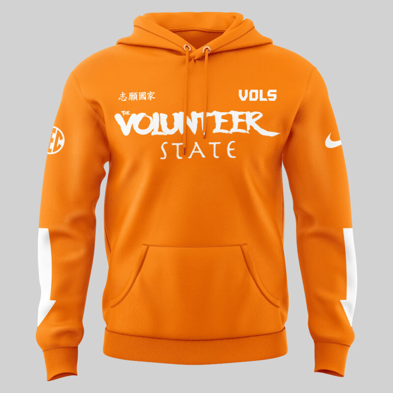 Tennessee Volunteers Premium Gear - Special Volunteer State Tennessee Football Hoodie - Tennessee Vols Merch