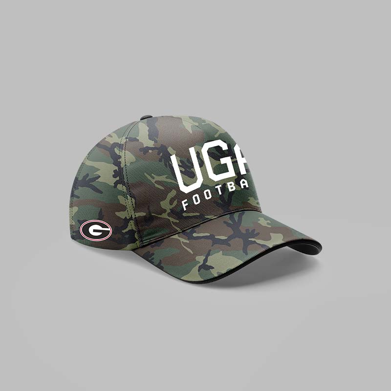 Premium Georgia Bulldogs Hoodie - Georgia Bulldogs Football Camo 2024 Salute to Service Club Fleece Pullover Hoodie - Georgia Bulldogs Camo Hoodie Set