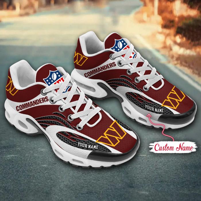 32-Washington Commanders-Custom Name Personalized Tn Shoes H31w