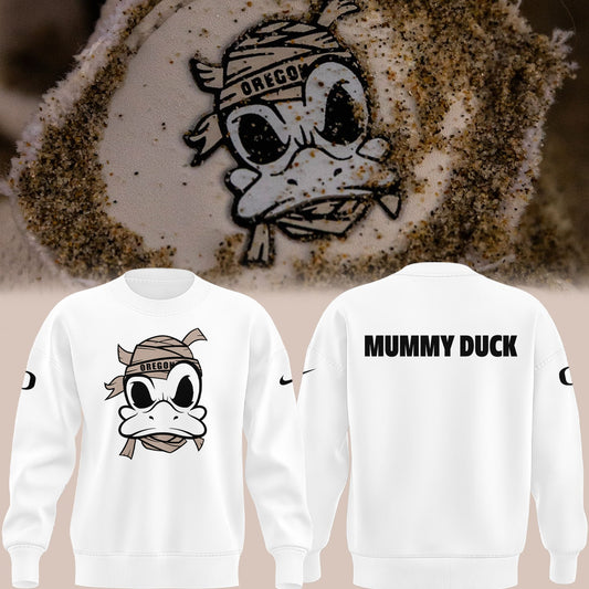 Special 2025 Mummy Duck Oregon Football Sweatshirt