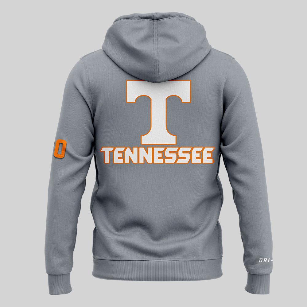 Tennessee Volunteers Premium Gear - Special New Dri Fit Vols Zip Hoodie - Tennessee Vols Merch