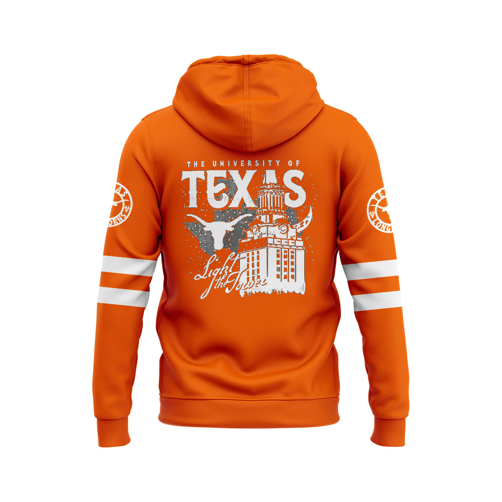 Texas Longhorns Premium Shirt For Fan - Texas Longhorns Football Light The Tower Hoodie - Unique Gift For Texas Longhorns Fan