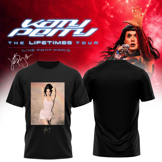 Katy Perry  " The Lifetimes Tour Live From Paris " TShirt