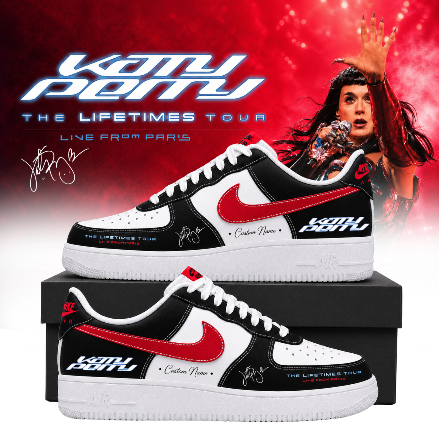 Katy Perry  " The Lifetimes Tour : Live From Paris " Shoes 3