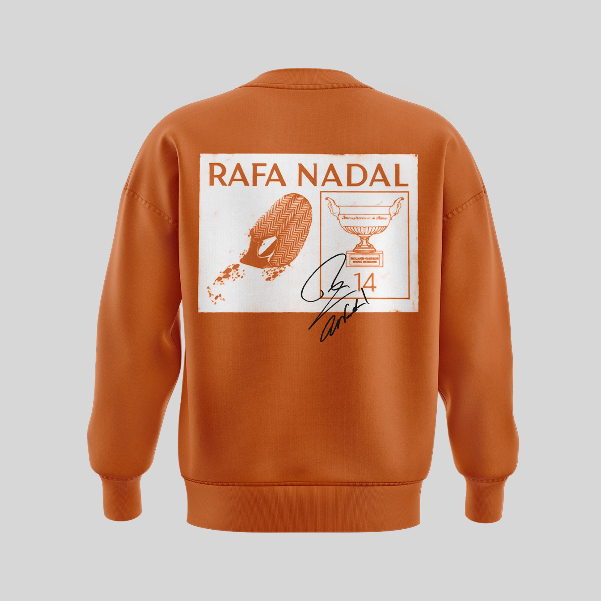 Exclusive Version Rafael Nadal Signature Sweatshirt 2025 - Merci Rafa Shirt
