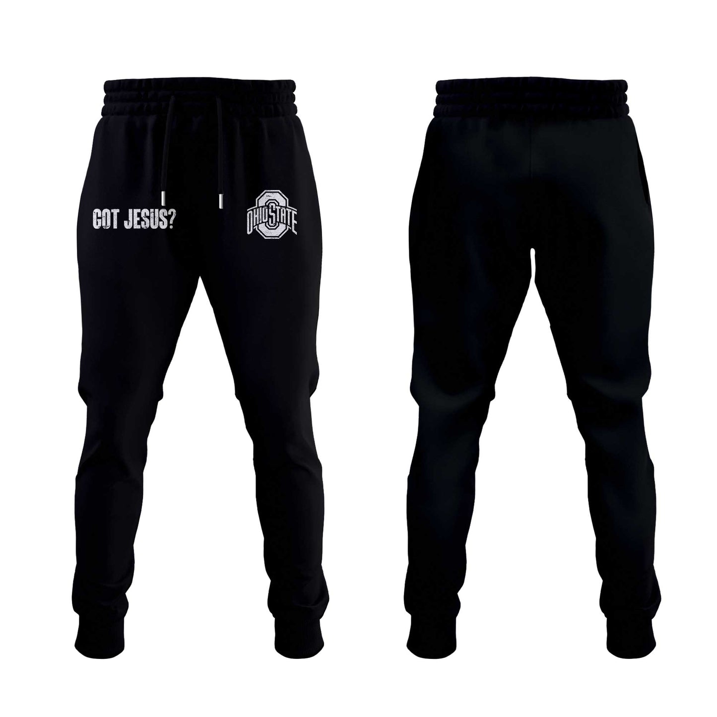 Ohio State Buckeyes Ohio State Football Got Jesus? Black Hoodie