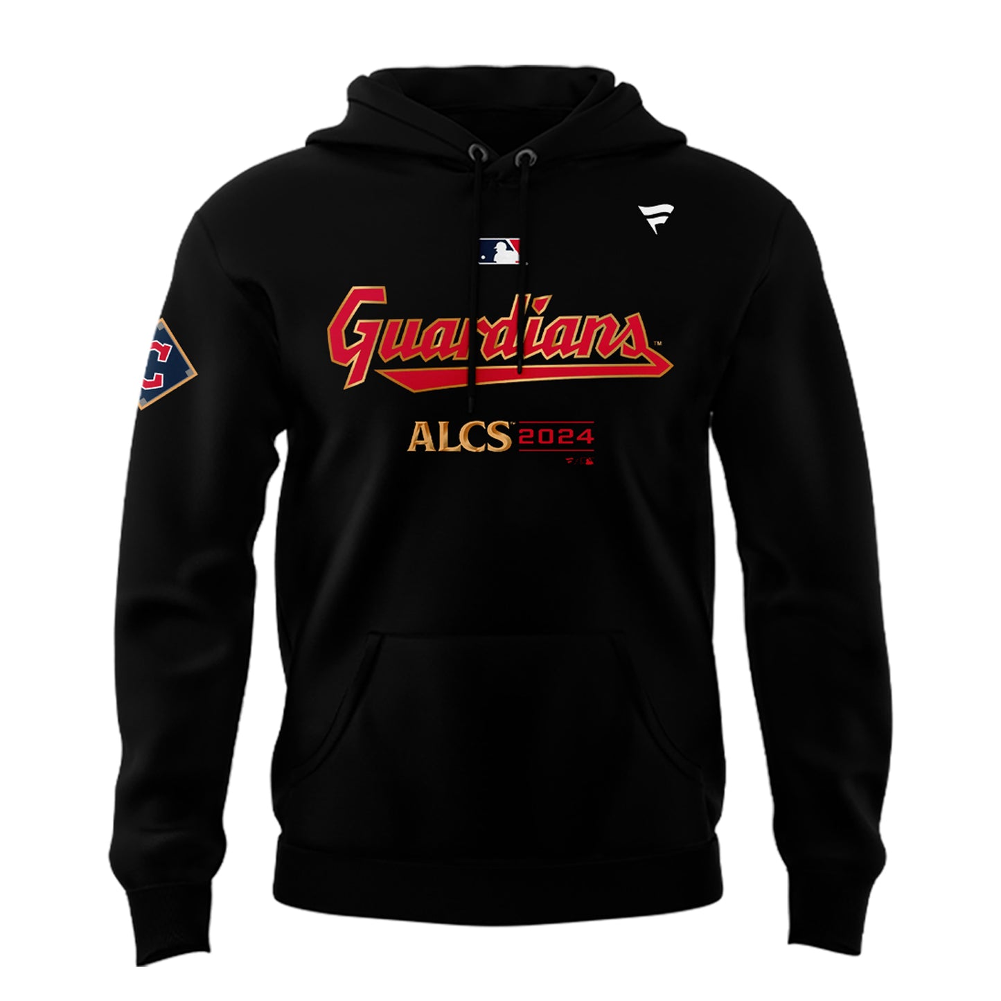 Cleveland Guardians Hoodie, Limited American League Championship Series Black Hoodie 2024