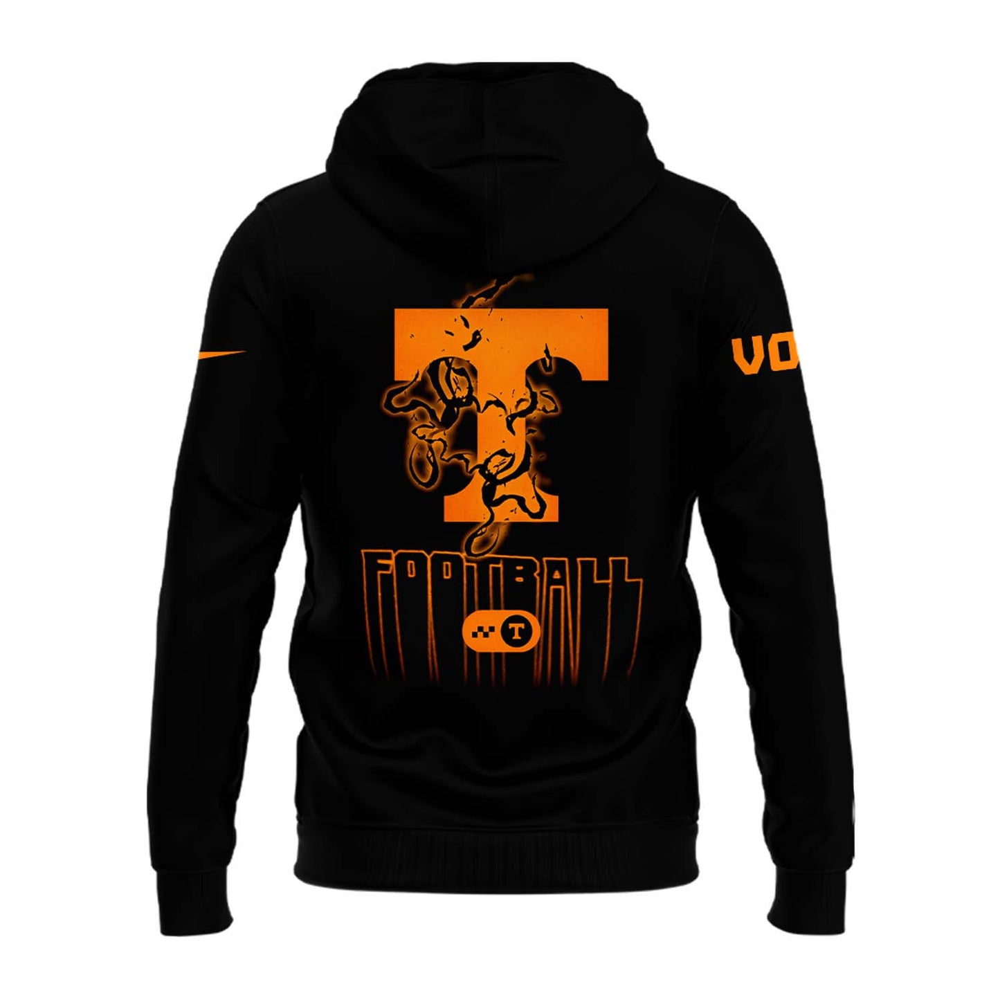 Tennessee Volunteers Premium Gear - Special New “Venom” Dark Mode Vols Hoodie - Tennessee Vols Merch TV02