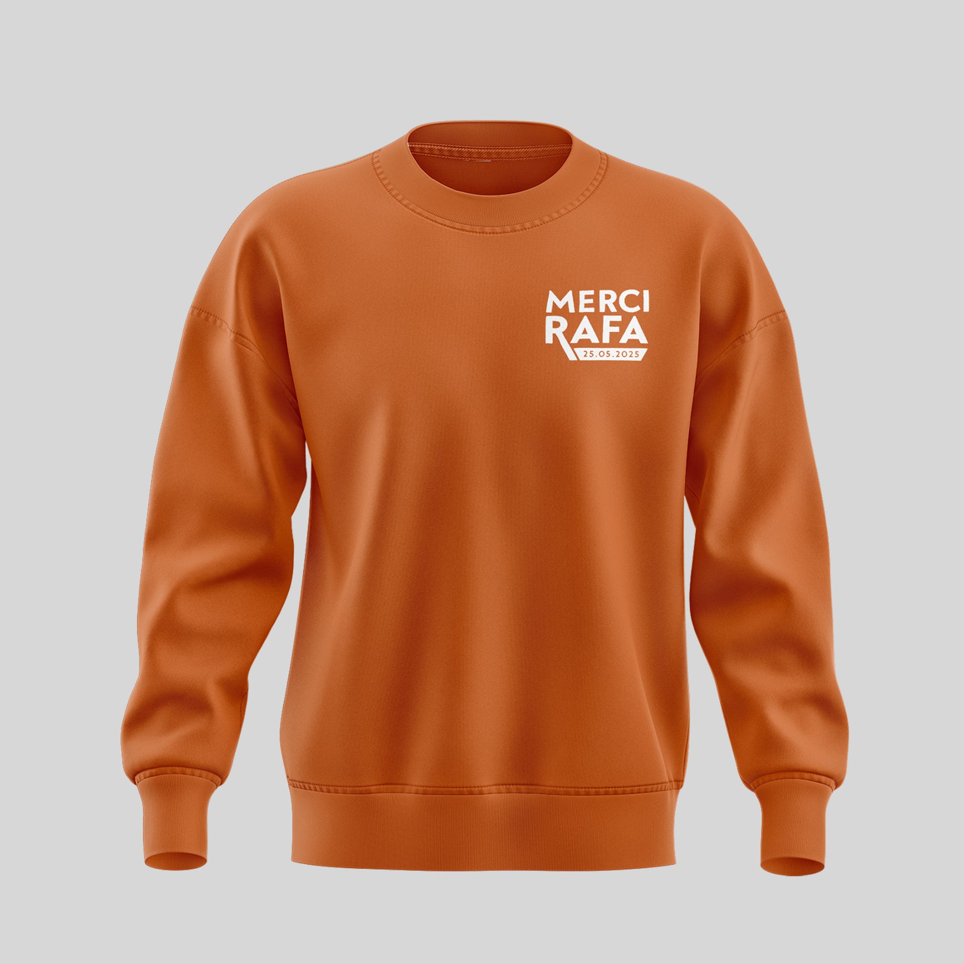 Exclusive Version Rafael Nadal Signature Sweatshirt 2025 - Merci Rafa Shirt