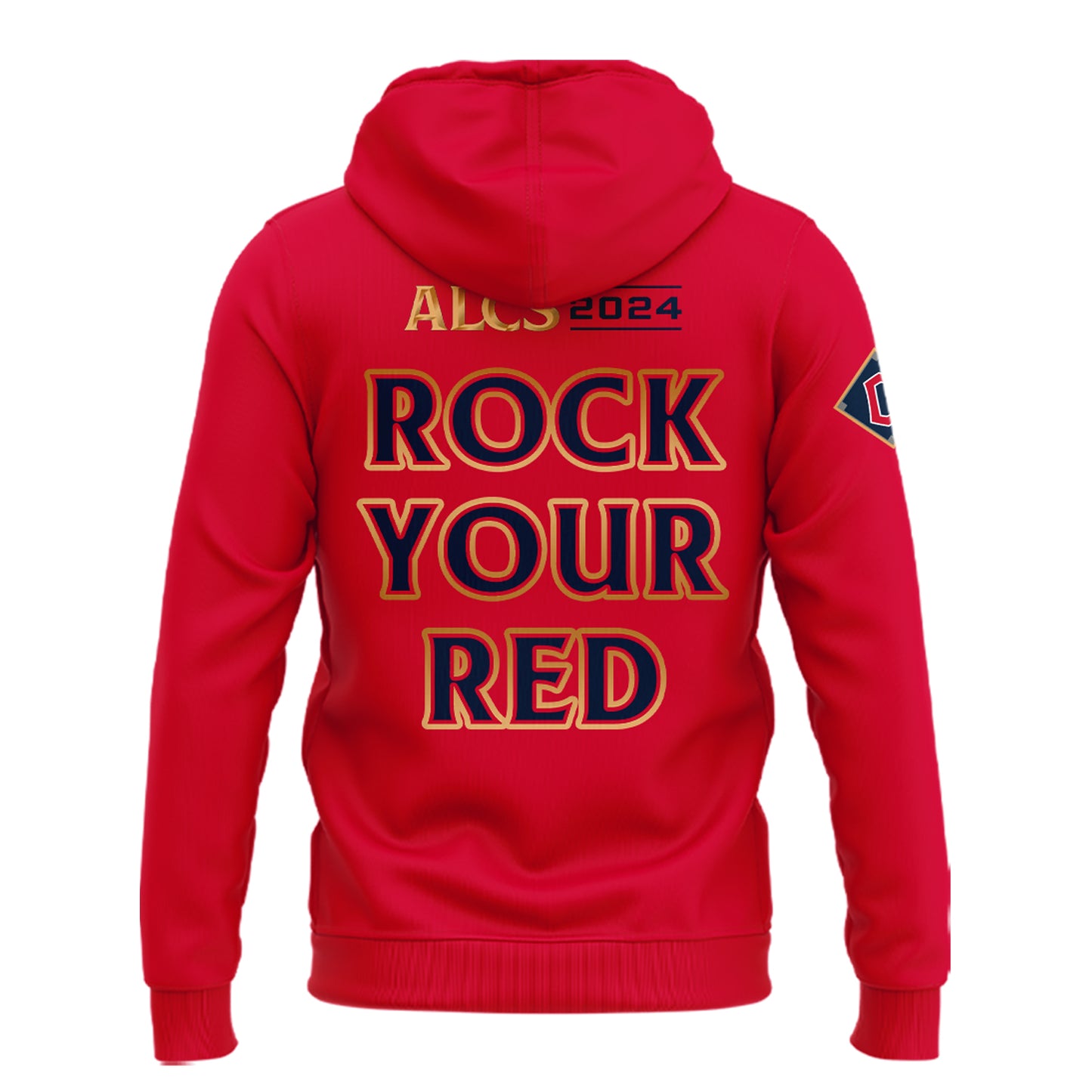 Cleveland Guardians Hoodie, Limited American League Championship Series Red Hoodie 2024