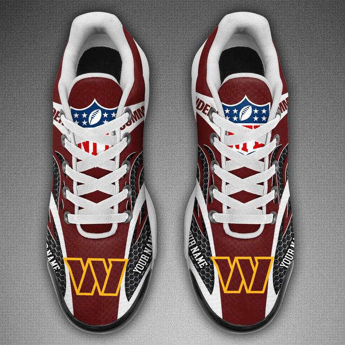 32-Washington Commanders-Custom Name Personalized Tn Shoes H31w