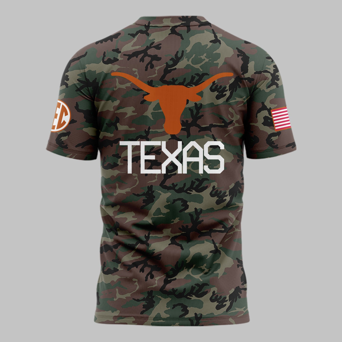 Texas Longhorns Premium Shirt For Fan - Texas Longhorns 2024 Military Appreciation T-Shirt - Unique Gift For Texas Longhorns Fan TL01